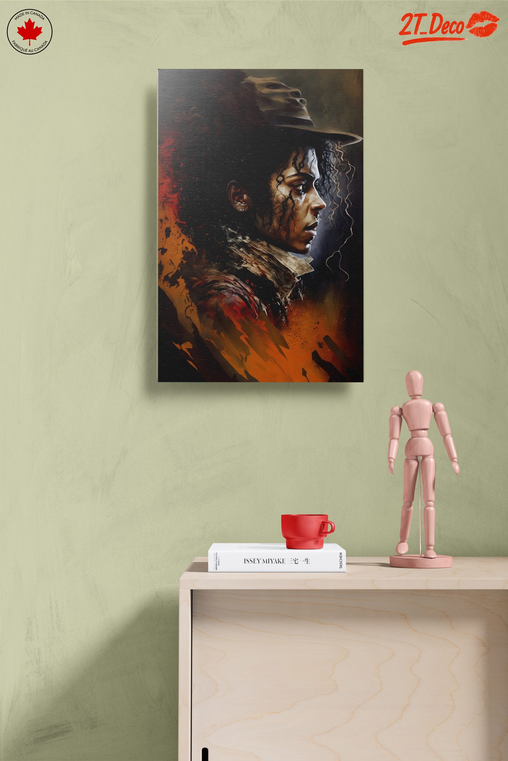Modern Expressionist Portrait Artwork - Image 14