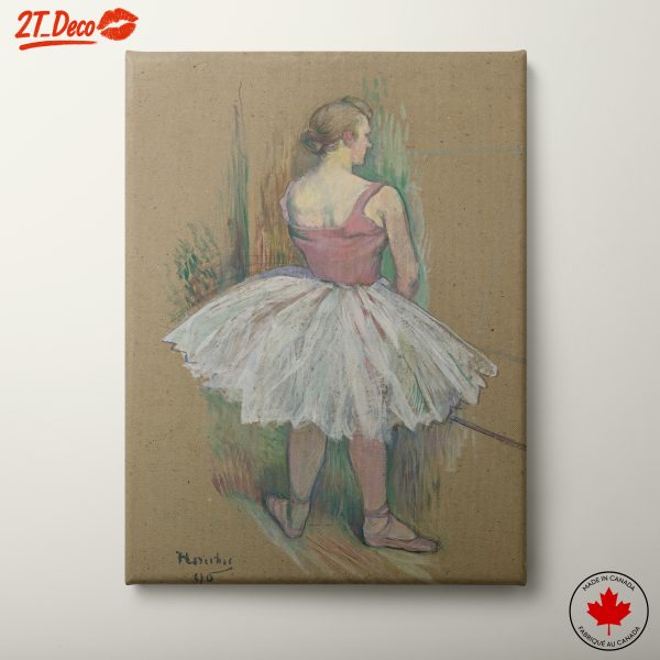 Ballet Dancer Portrait in Soft Hues