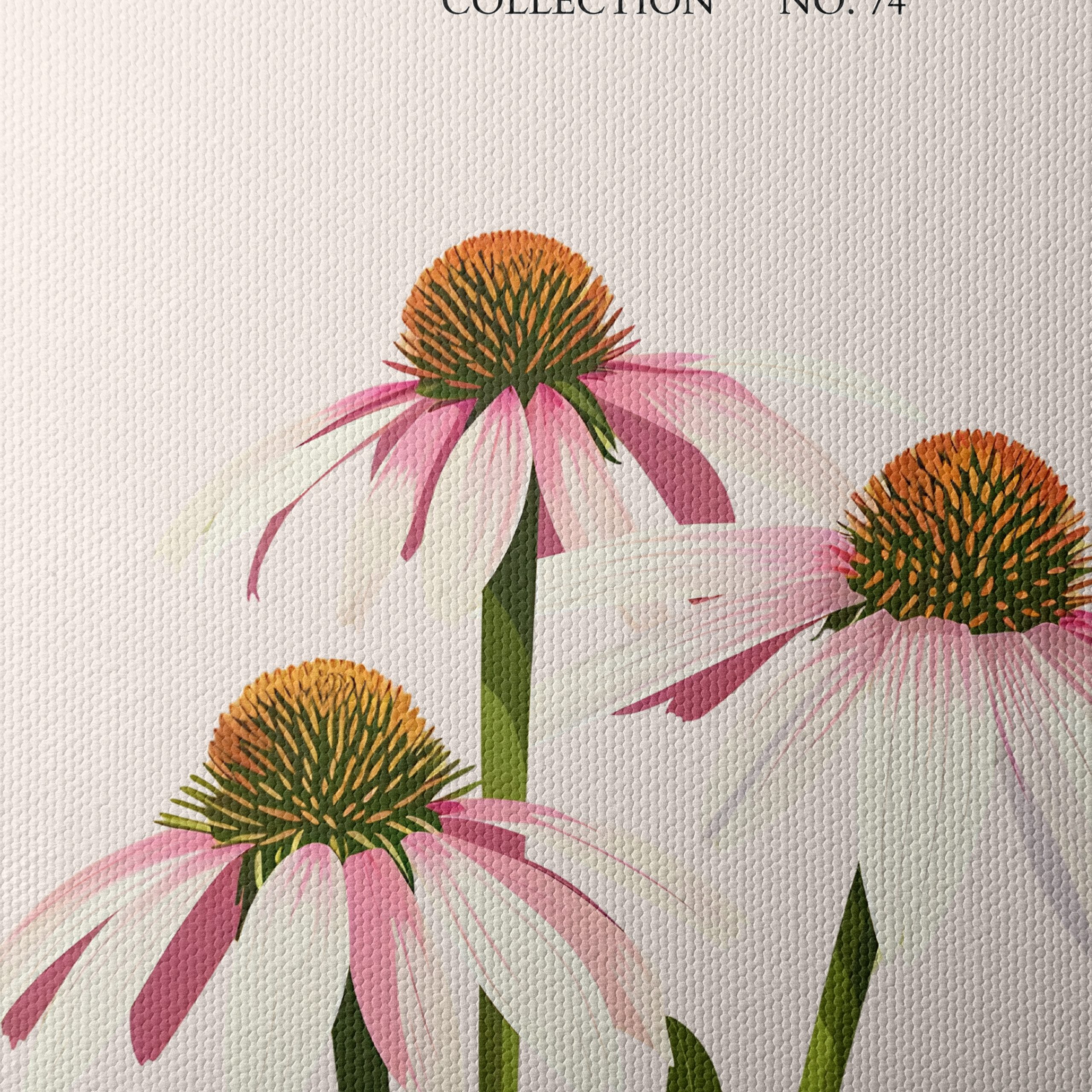 Elegant Botanical Garden Floral Art - Image 4