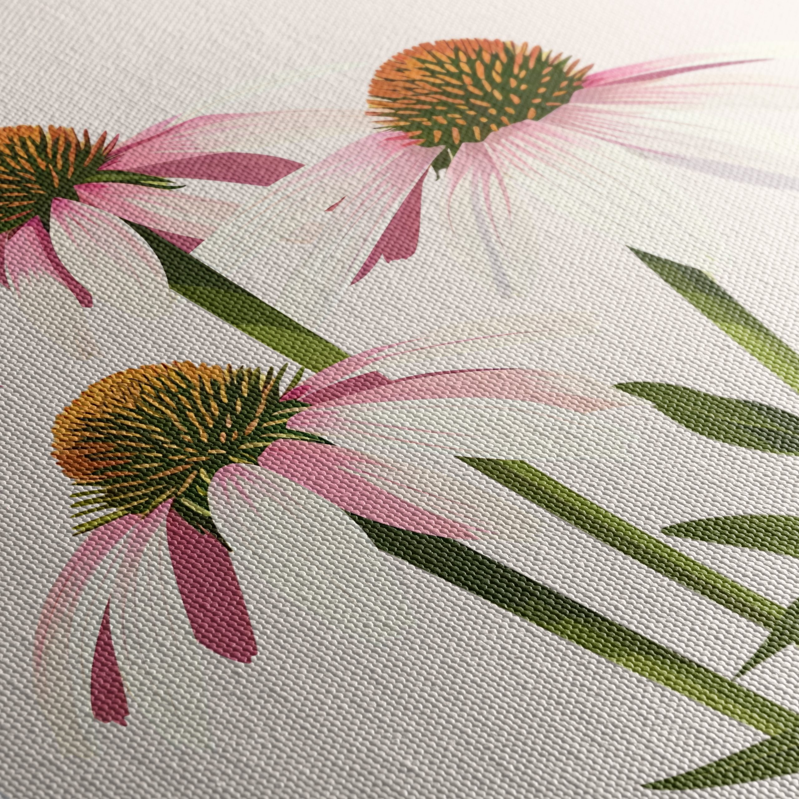 Elegant Botanical Garden Floral Art - Image 5