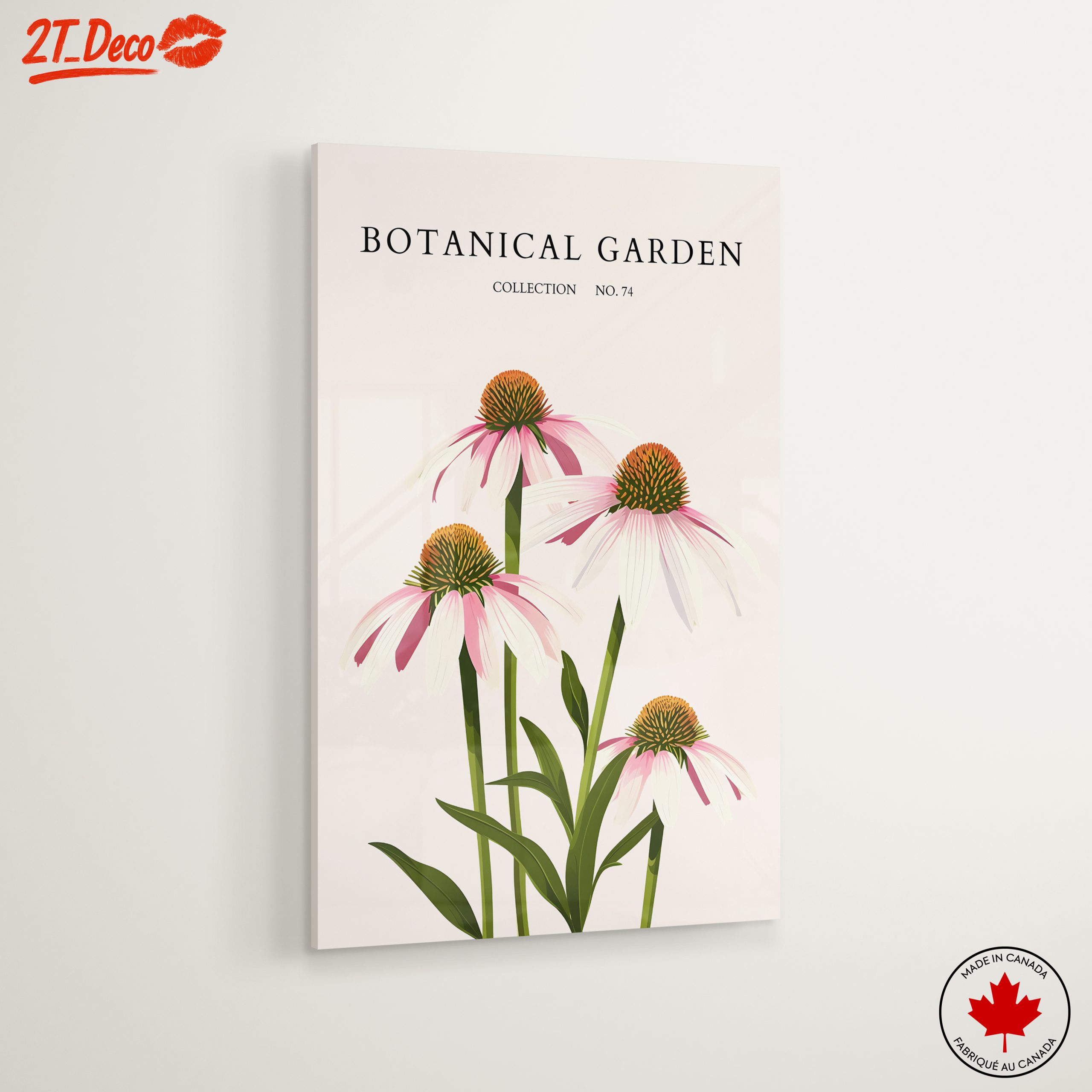 Elegant Botanical Garden Floral Art - Image 6