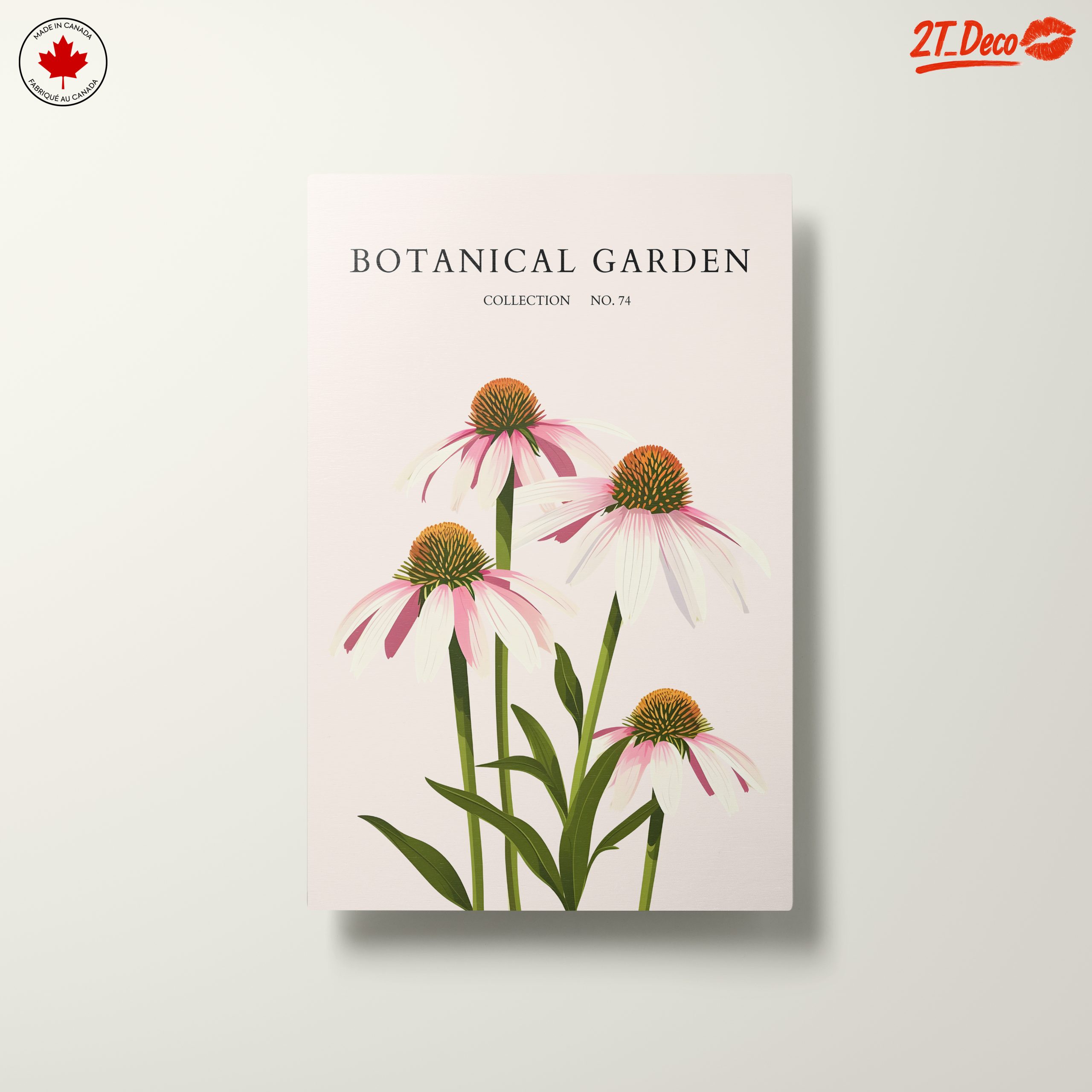 Elegant Botanical Garden Floral Art - Image 10