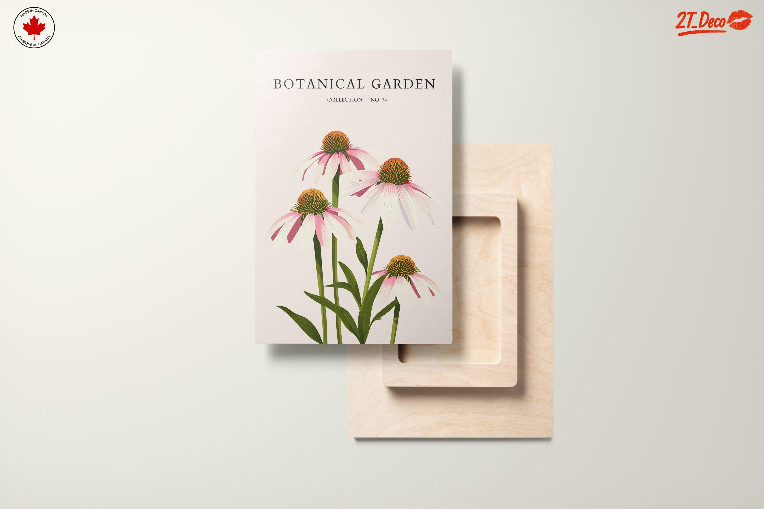 Elegant Botanical Garden Floral Art - Image 11