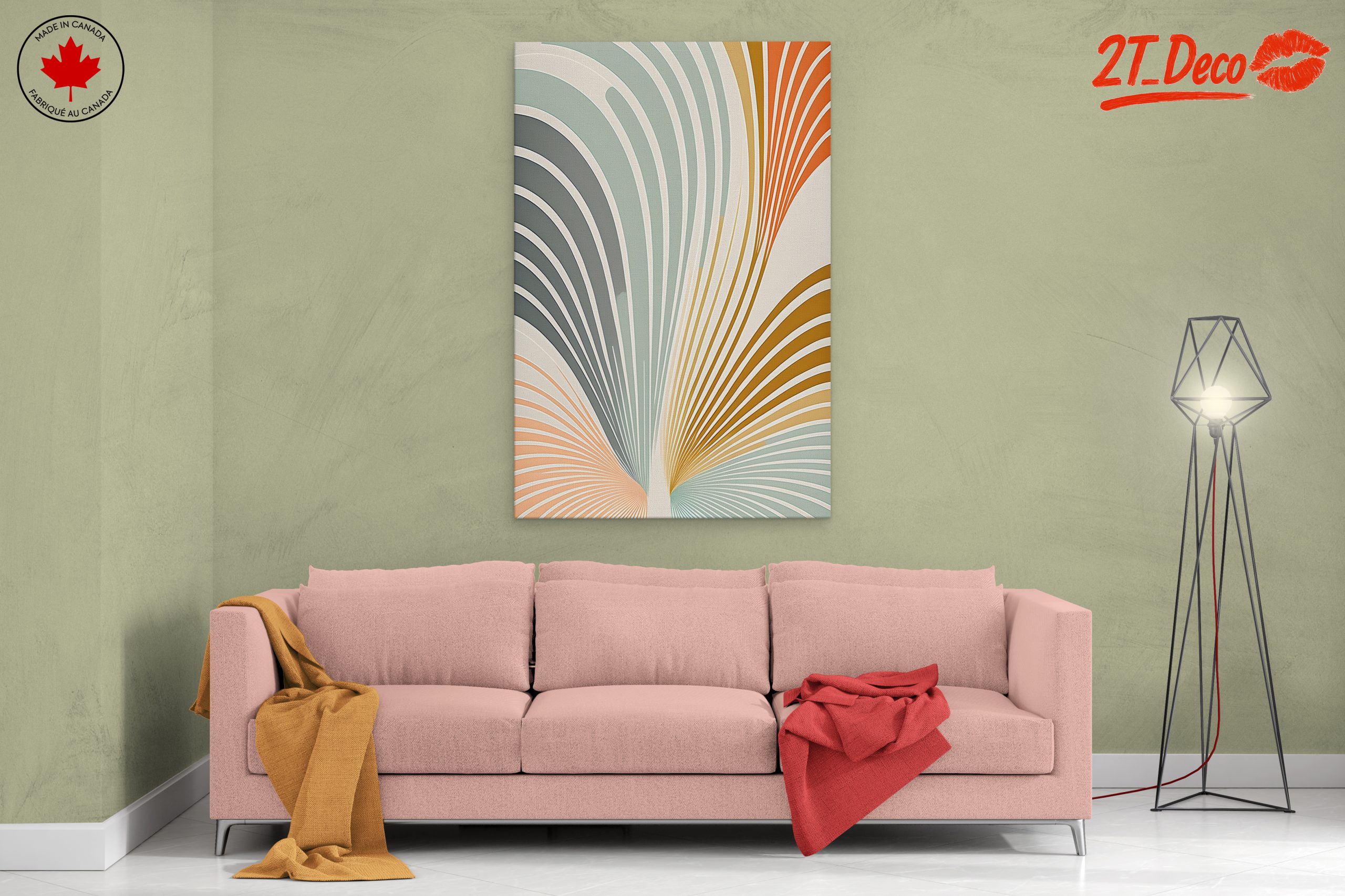 Vibrant Playful Abstract Artwork - Image 2
