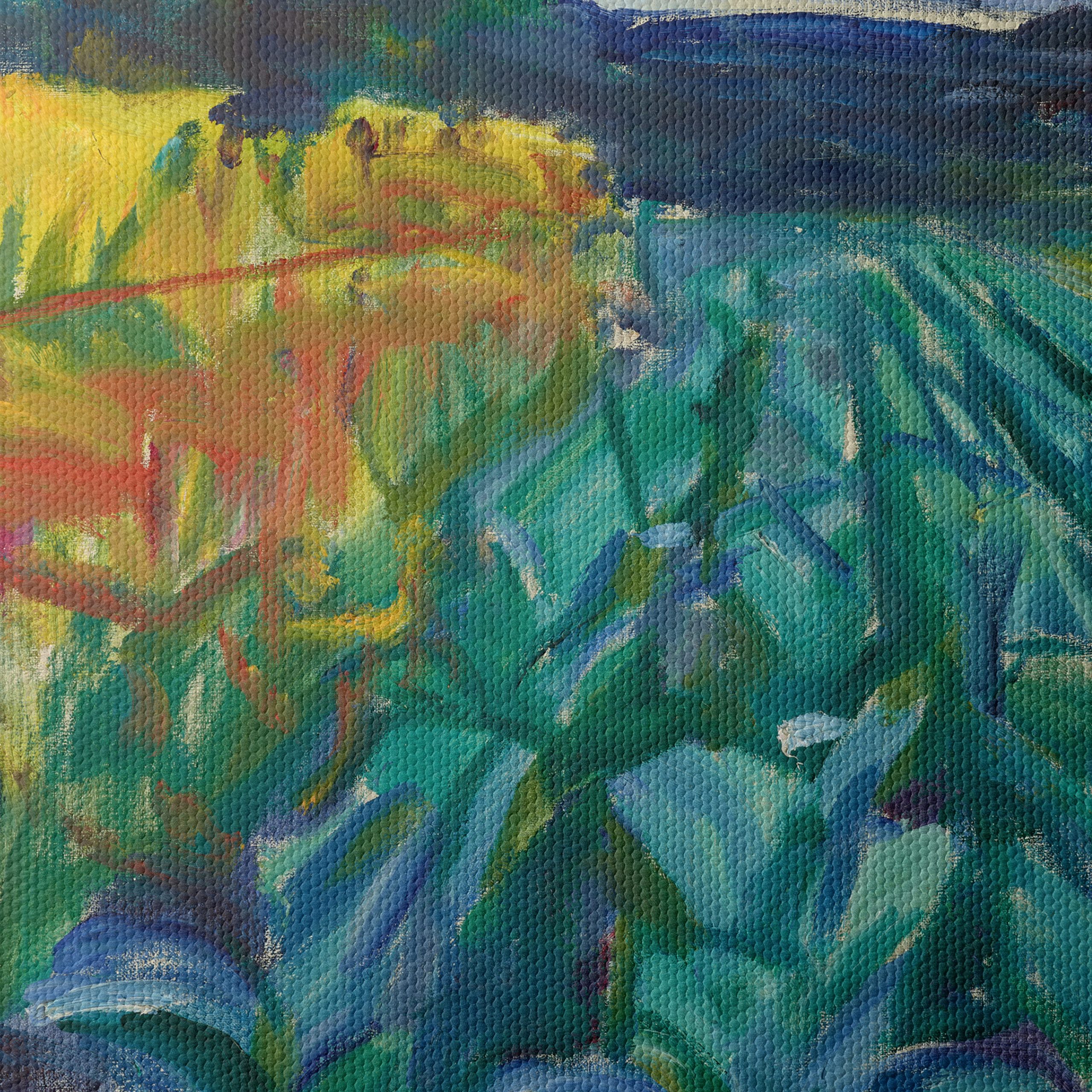 Vibrant Abstract Landscape Composition - Image 4