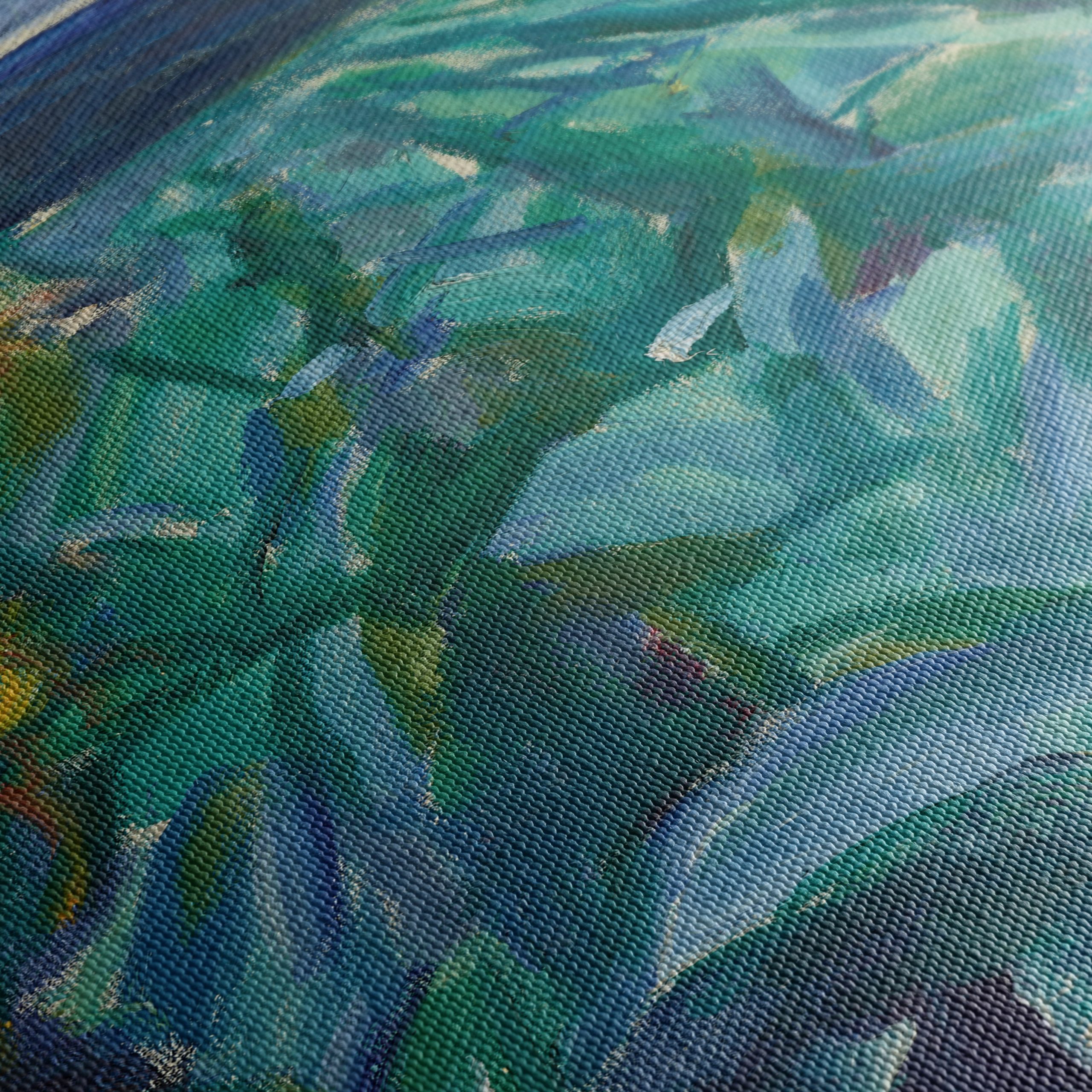 Vibrant Abstract Landscape Composition - Image 5