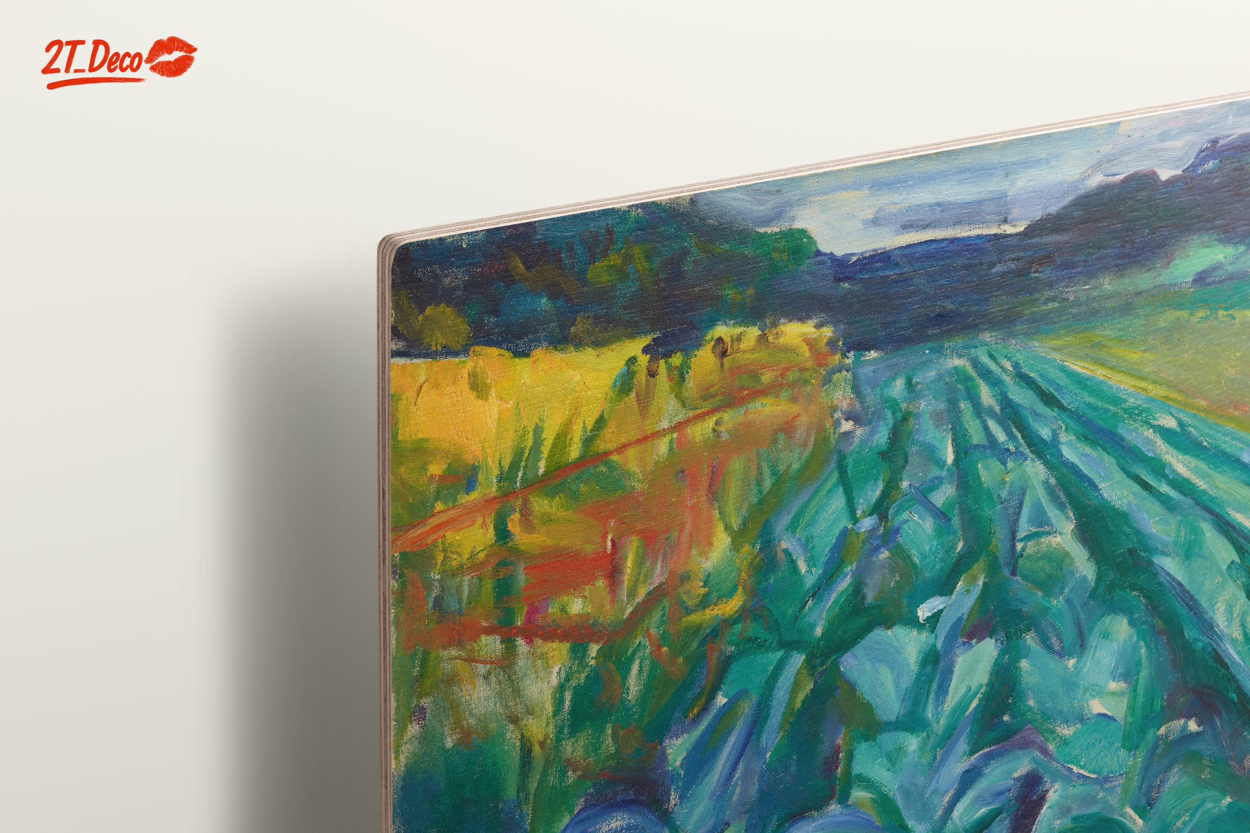 Vibrant Abstract Landscape Composition - Image 15