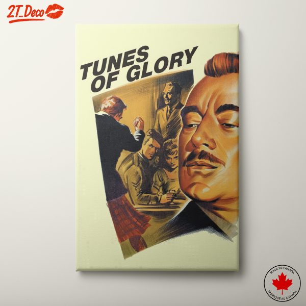 Tunes of Glory Vintage Movie Poster Art