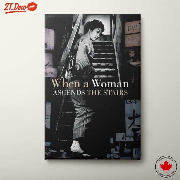 When a Woman Ascends the Stairs Art