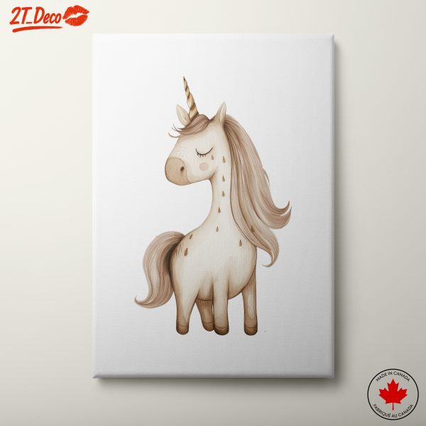 Whimsical Unicorn Illustration
