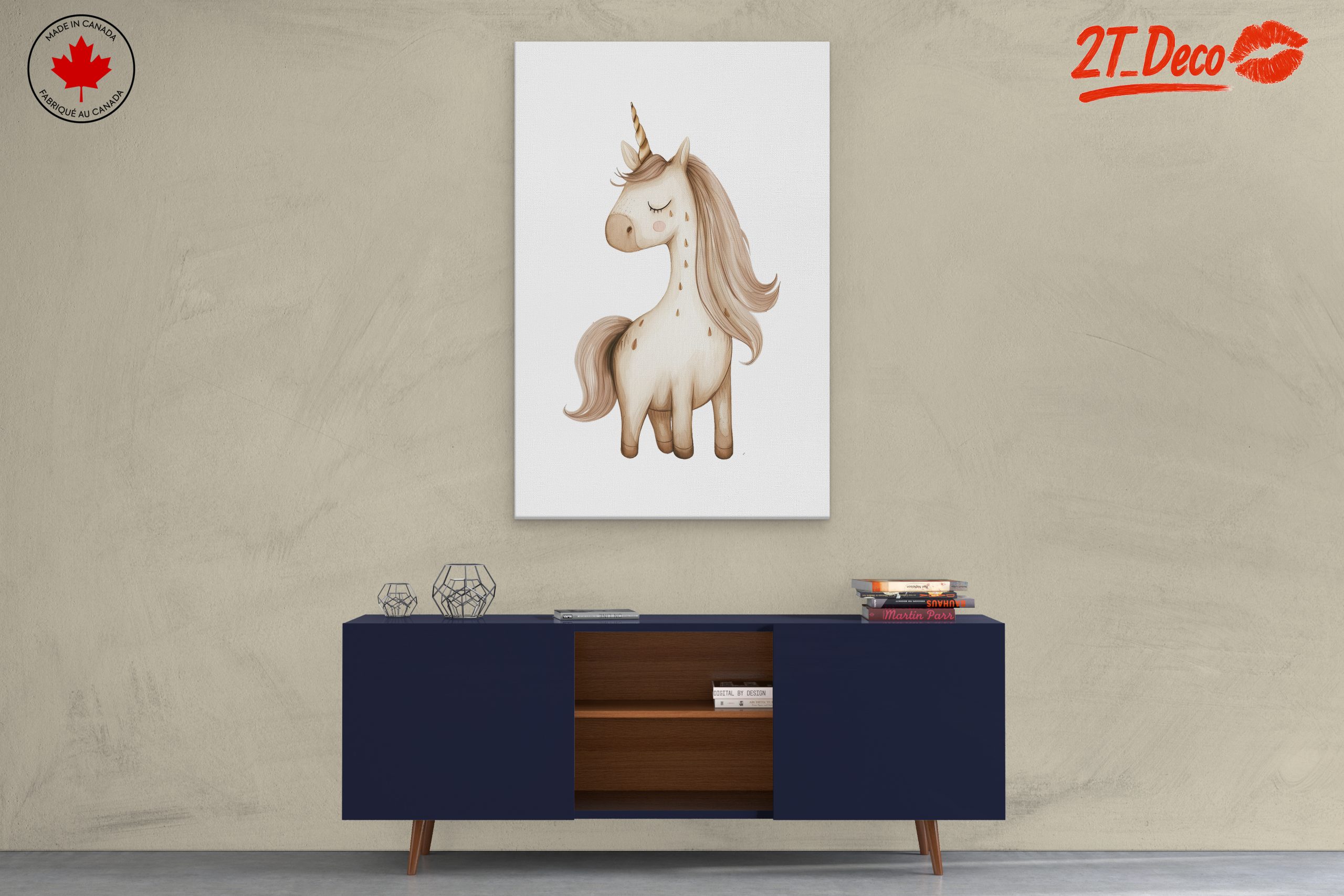 Whimsical Unicorn Illustration - Image 3
