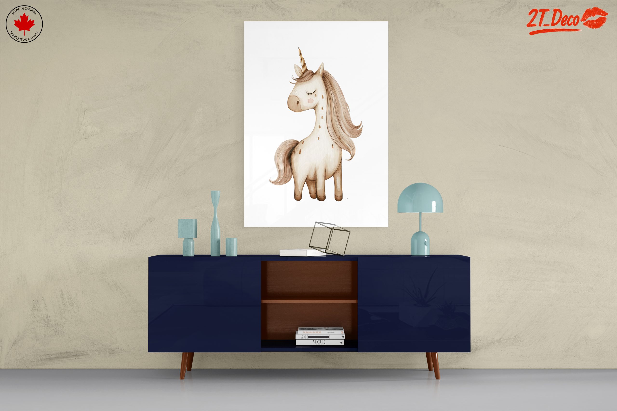 Whimsical Unicorn Illustration - Image 8