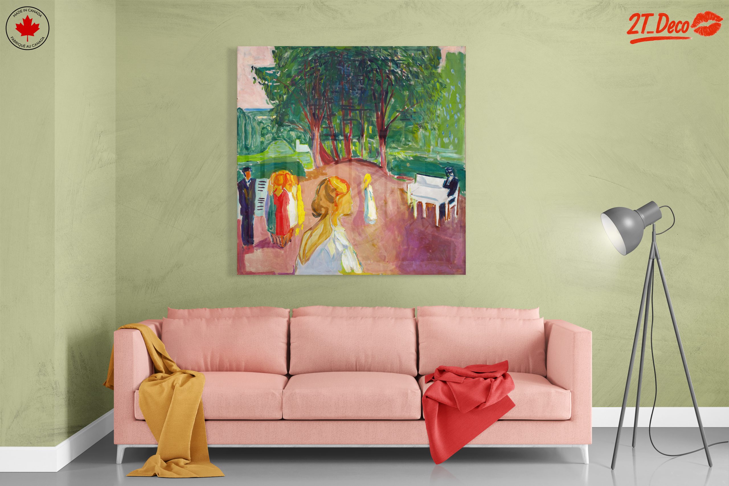 Vibrant Contemporary Portrait in Nature - Image 7
