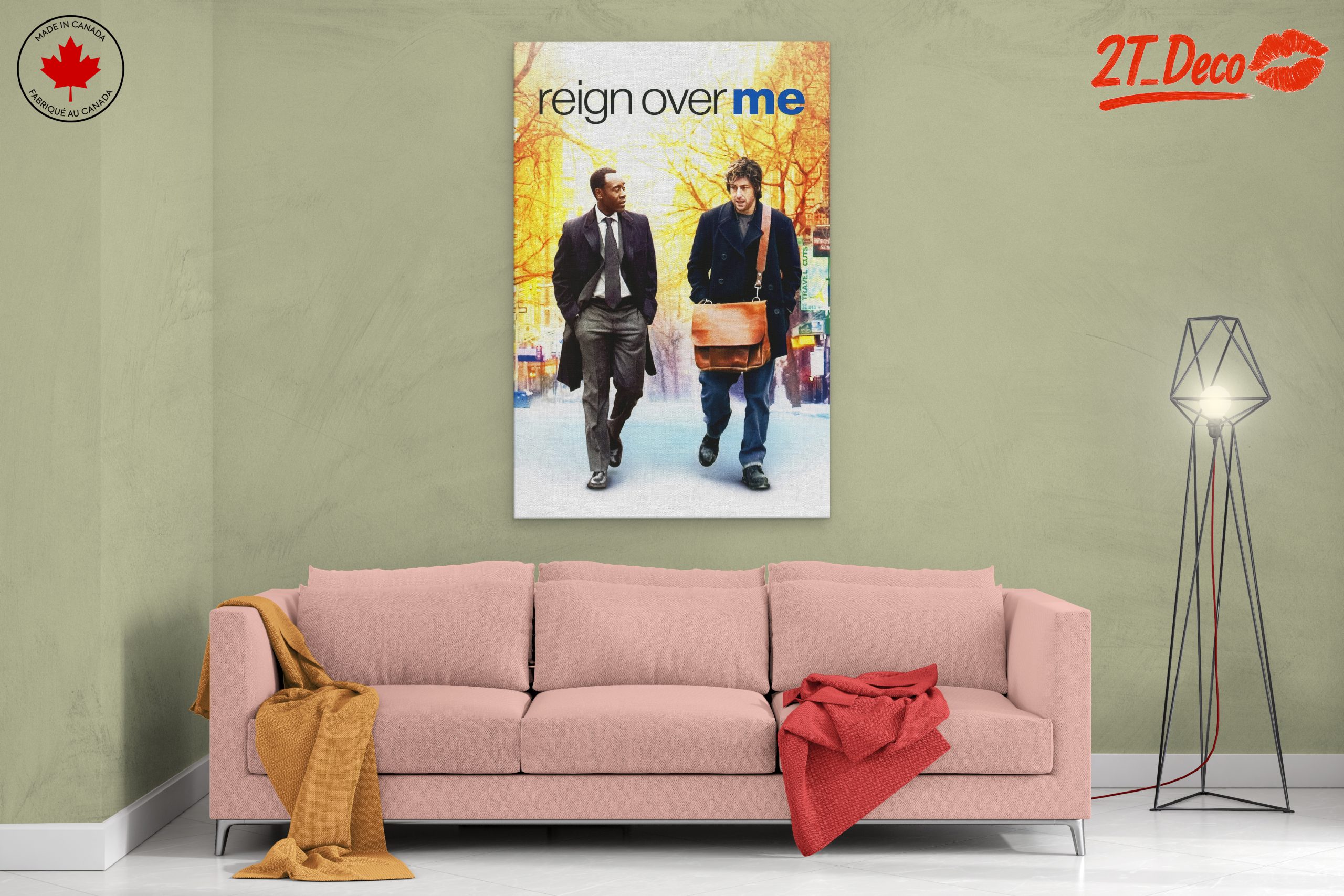 Reign Over Me Movie Characters in Contemporary Style - Image 2