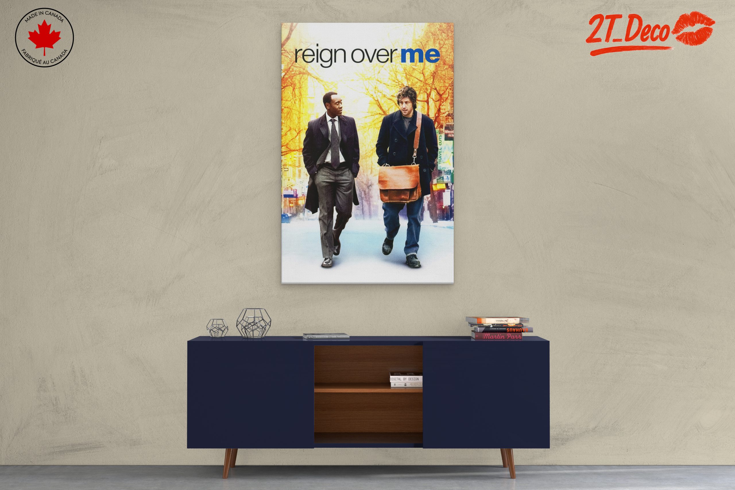 Reign Over Me Movie Characters in Contemporary Style - Image 3
