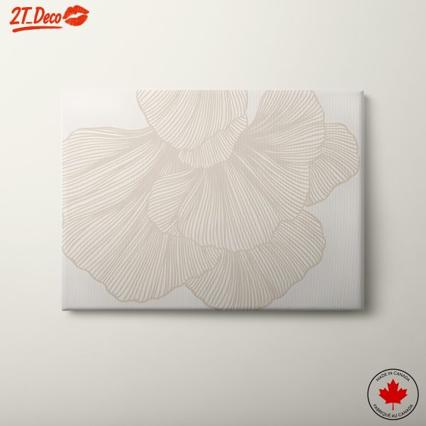 Stylized Floral Line Art Design