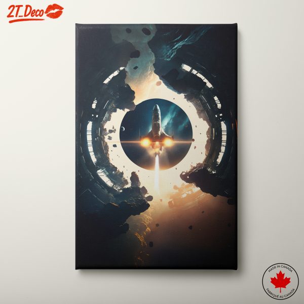 Rocket Launching in Dynamic Space Adventure