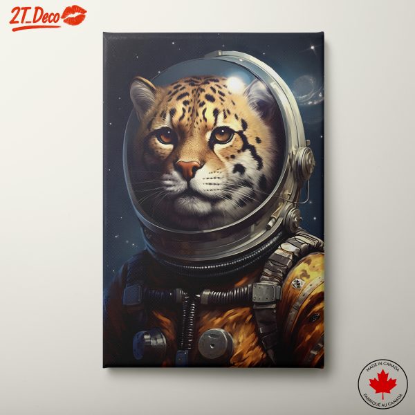 Tiger In Space Suit Portrait