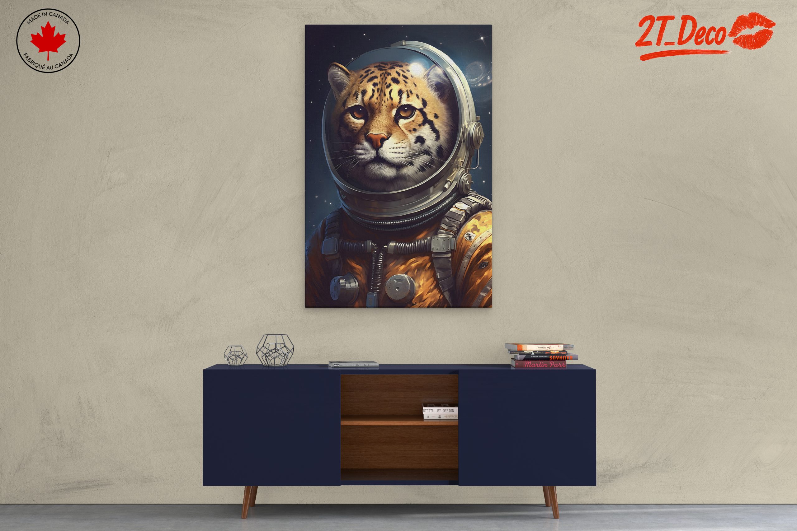 Tiger In Space Suit Portrait - Image 3
