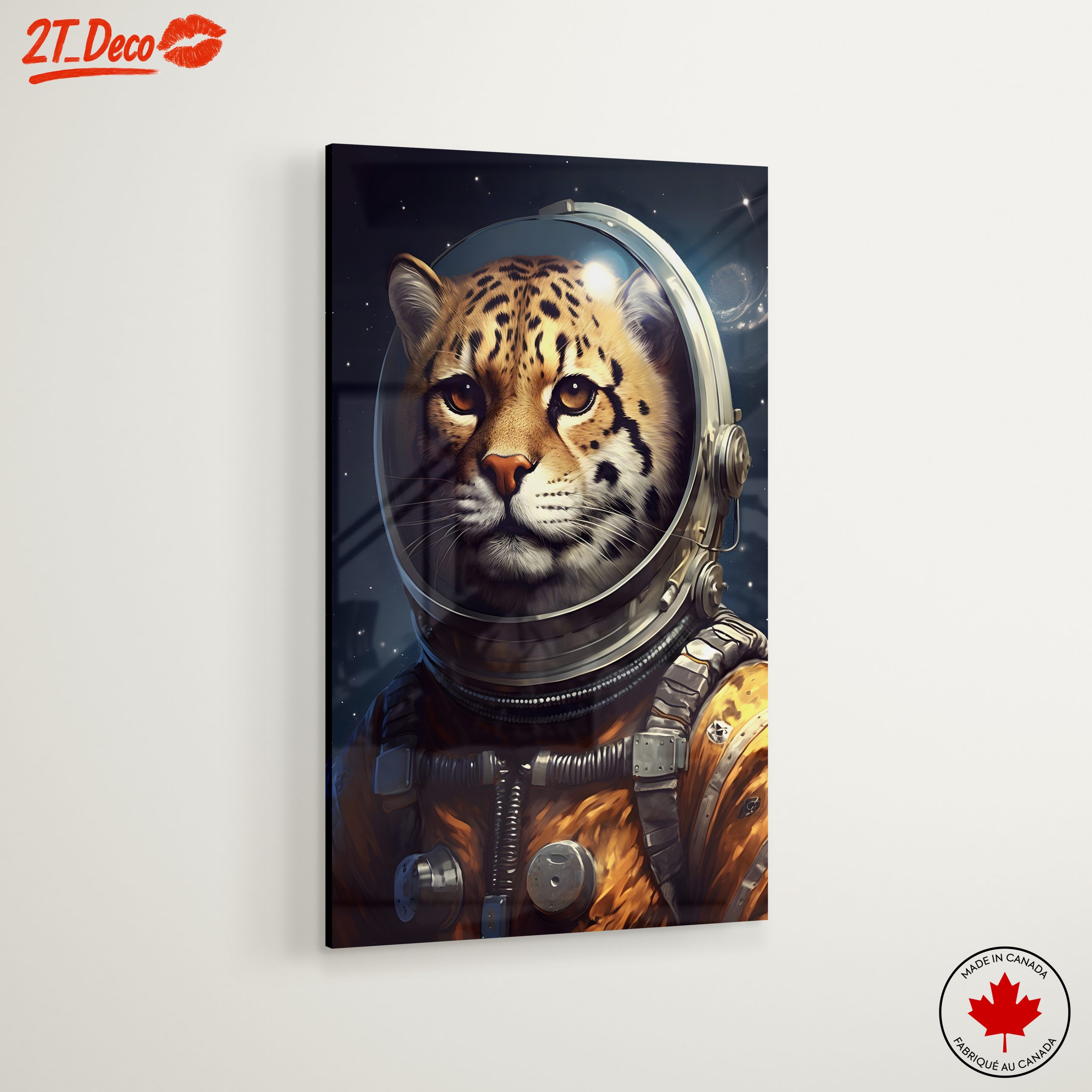 Tiger In Space Suit Portrait - Image 6
