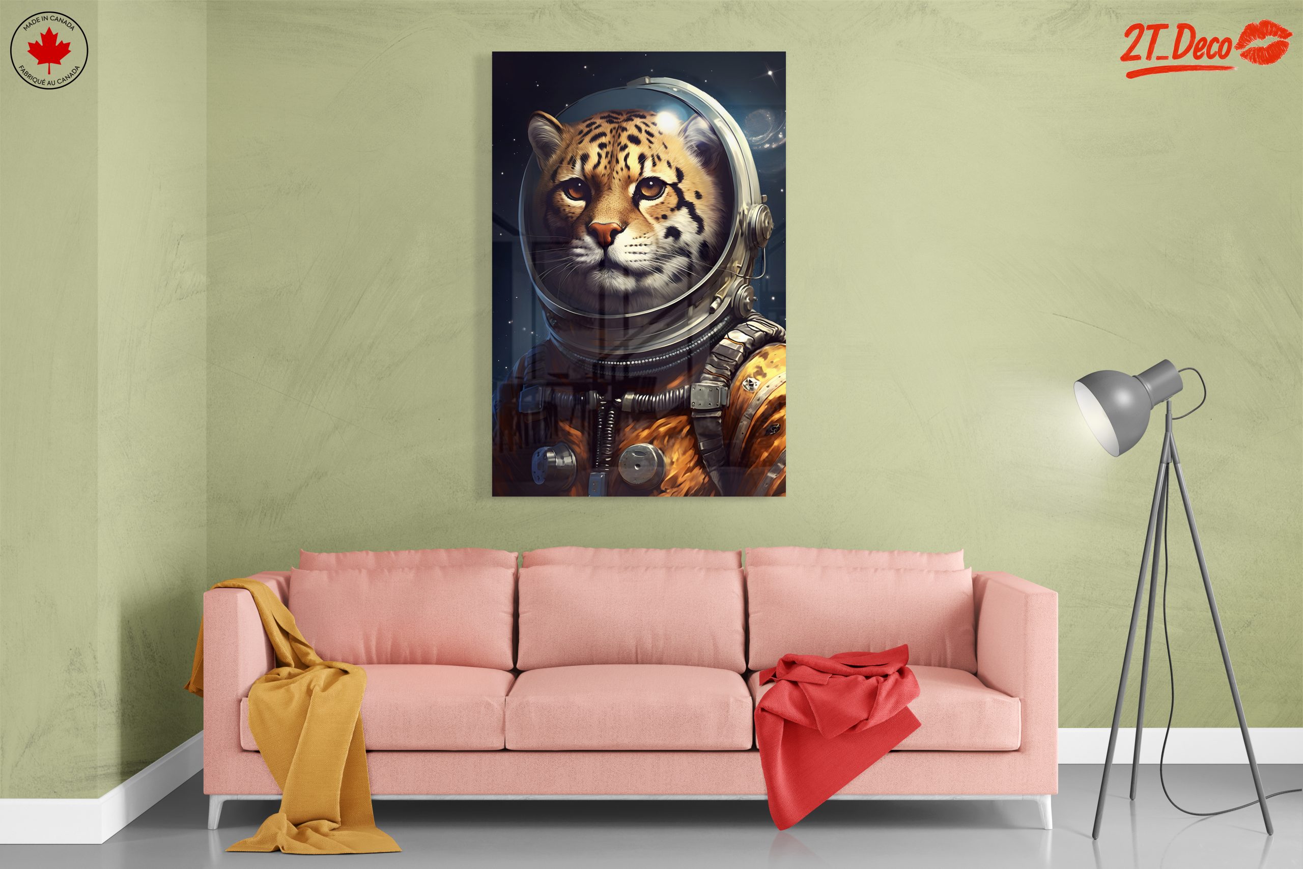 Tiger In Space Suit Portrait - Image 7