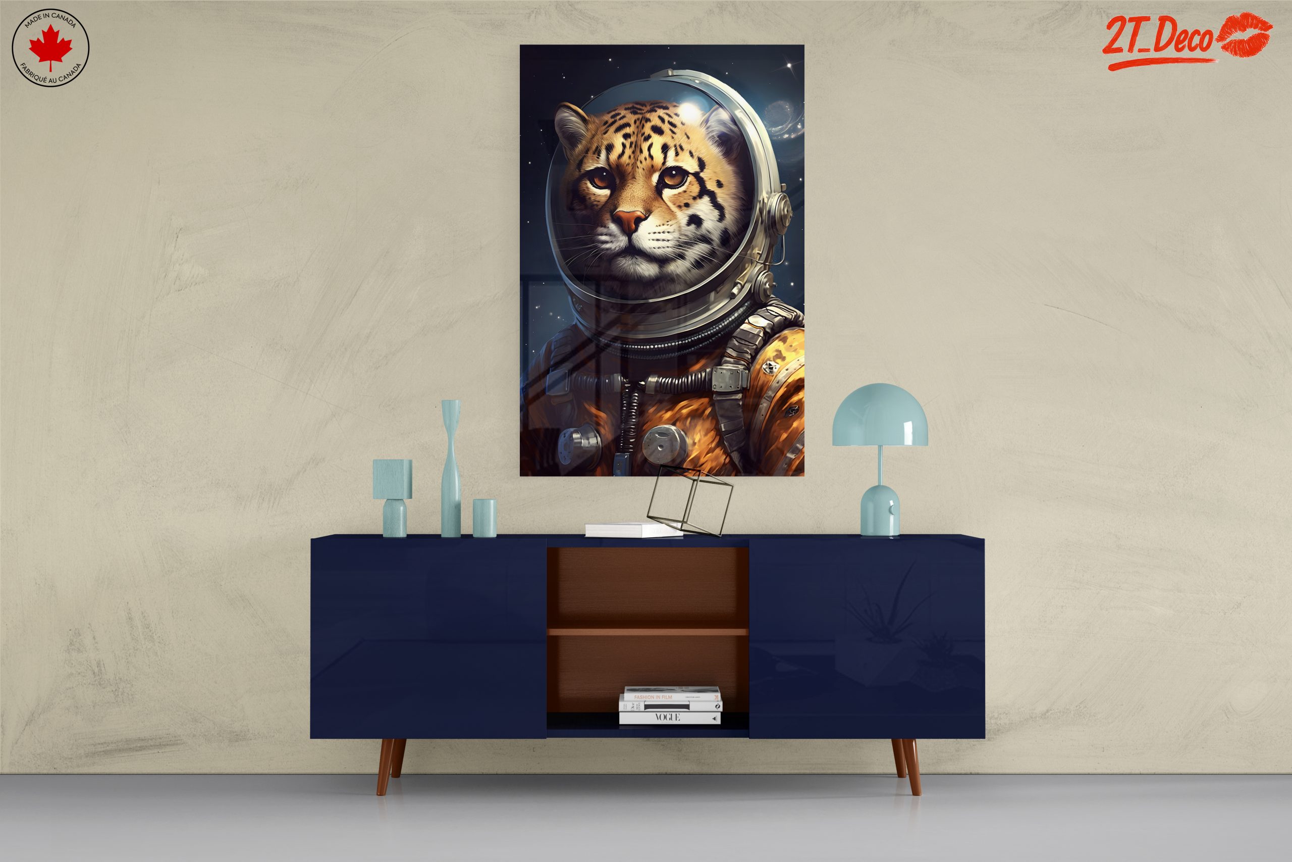 Tiger In Space Suit Portrait - Image 8