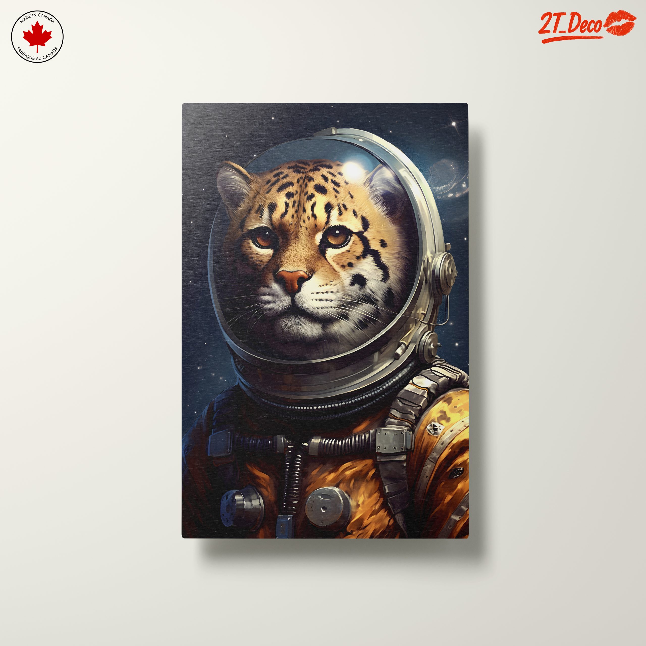 Tiger In Space Suit Portrait - Image 10