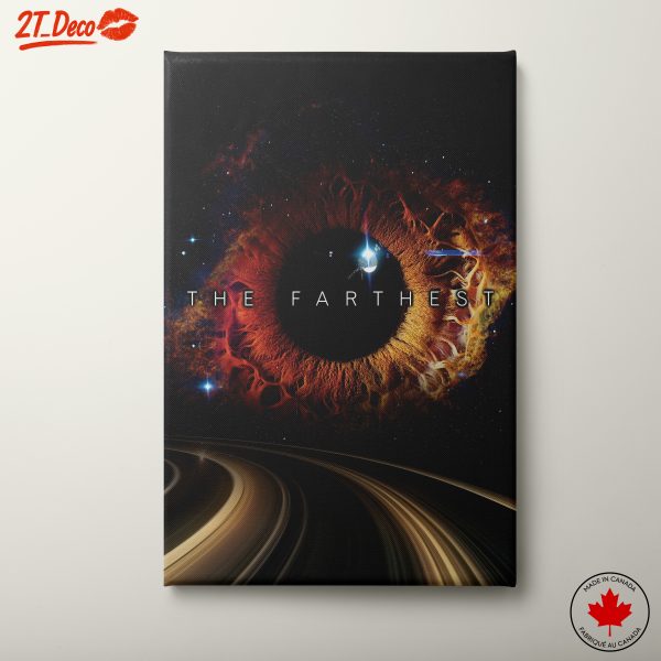 Celestial Abstract Art Featuring Cosmic Eye