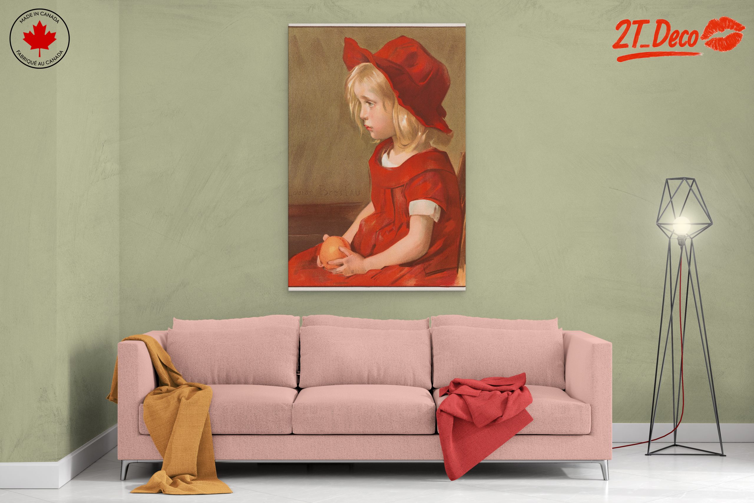 Charming Artistic Portrait of a Young Girl - Image 2
