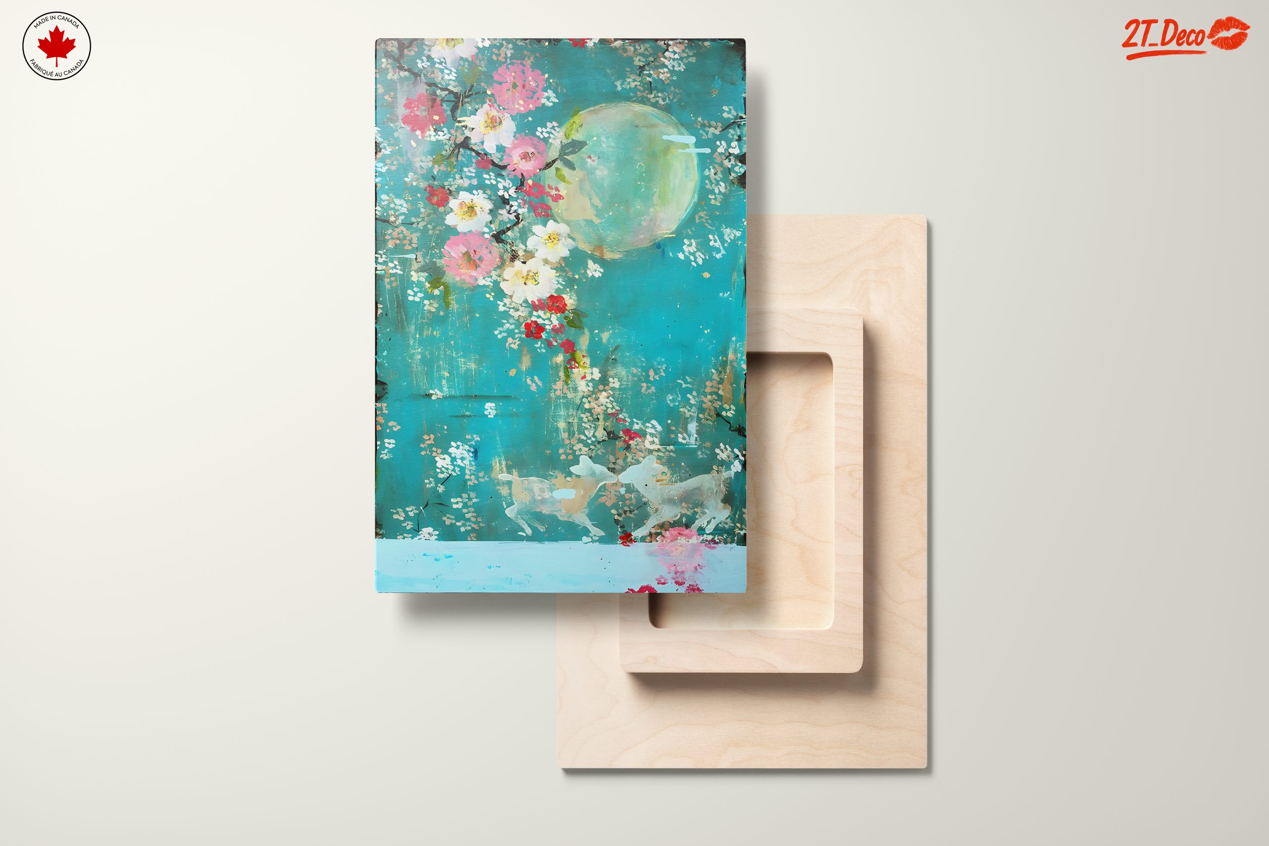 Playful Floral and Animal Art - Image 11