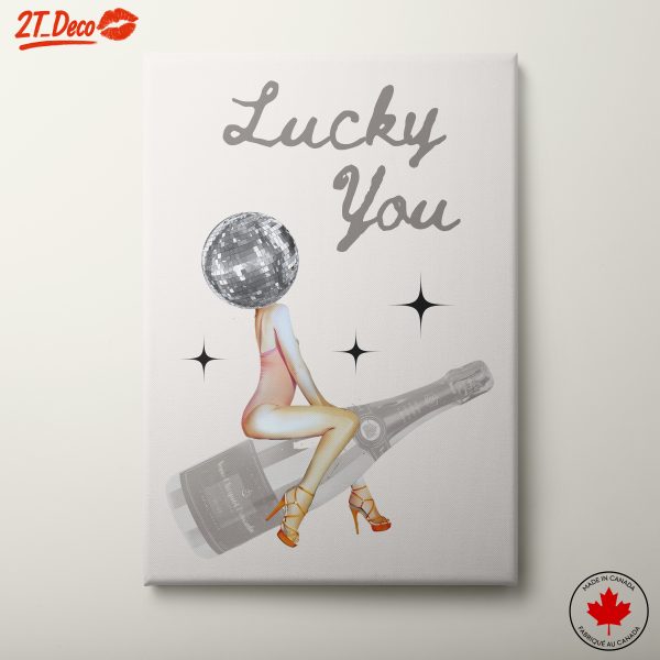 Lucky You Disco Ball Artwork