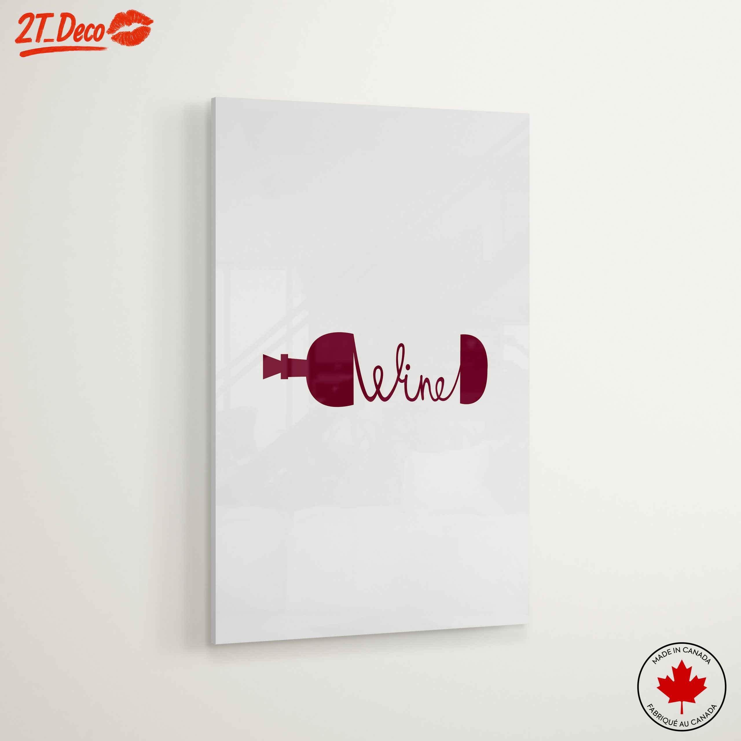 Stylish Wine Themed Art for Home - Image 6