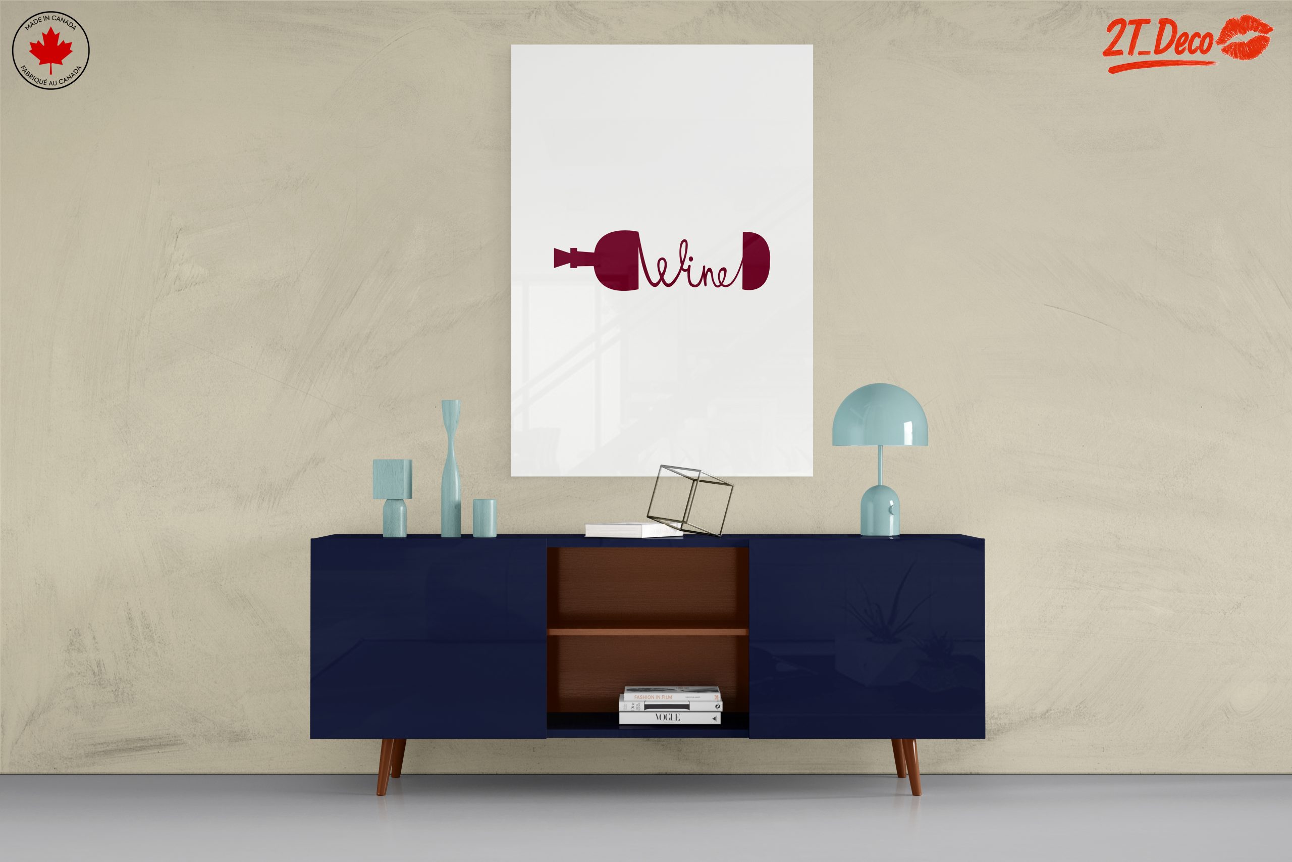 Stylish Wine Themed Art for Home - Image 8