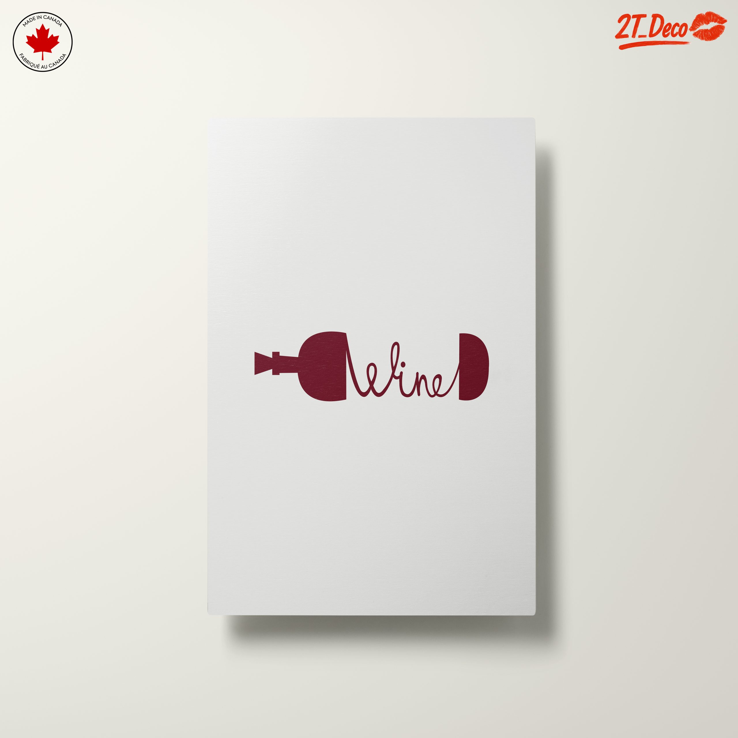 Stylish Wine Themed Art for Home - Image 10