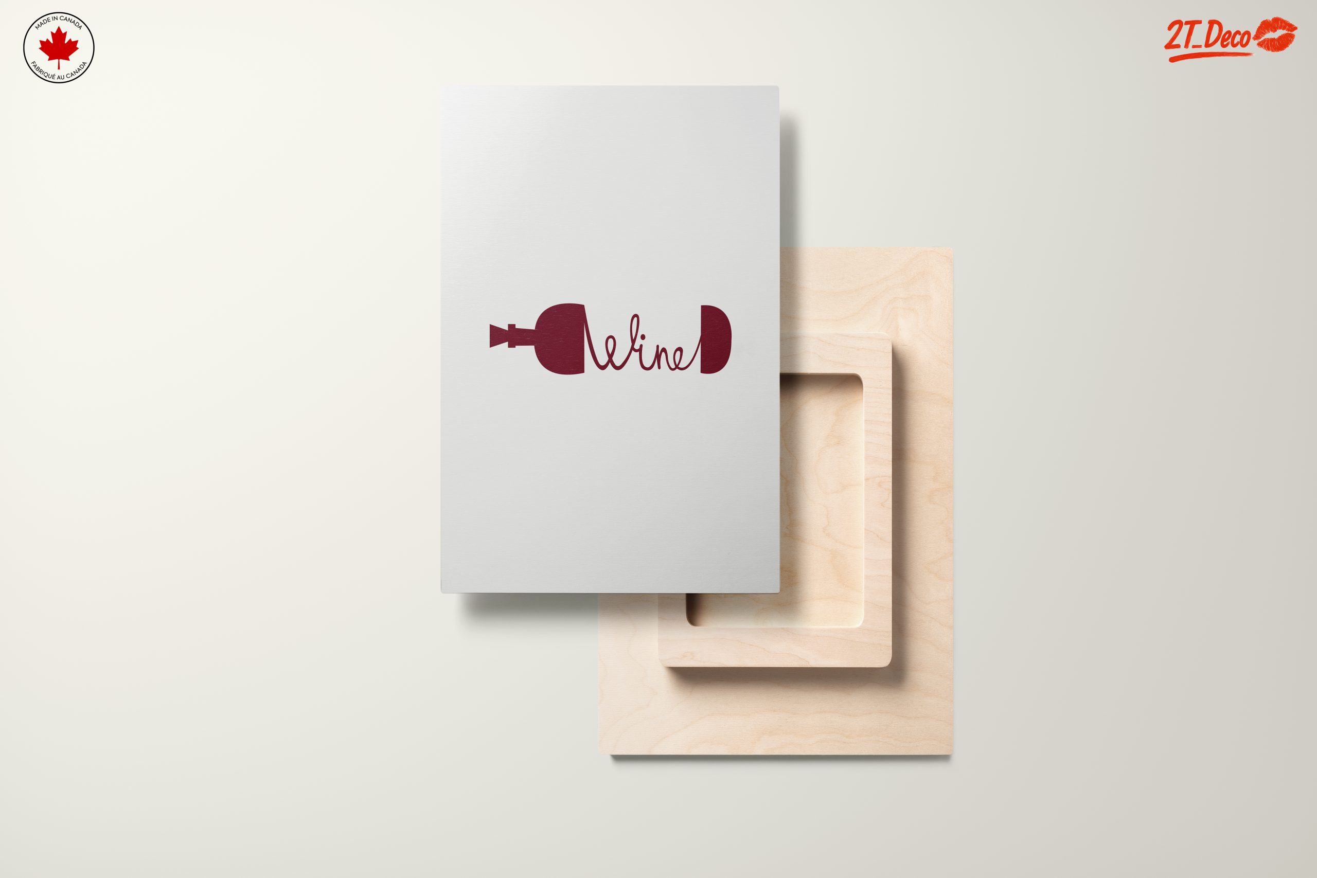 Stylish Wine Themed Art for Home - Image 11