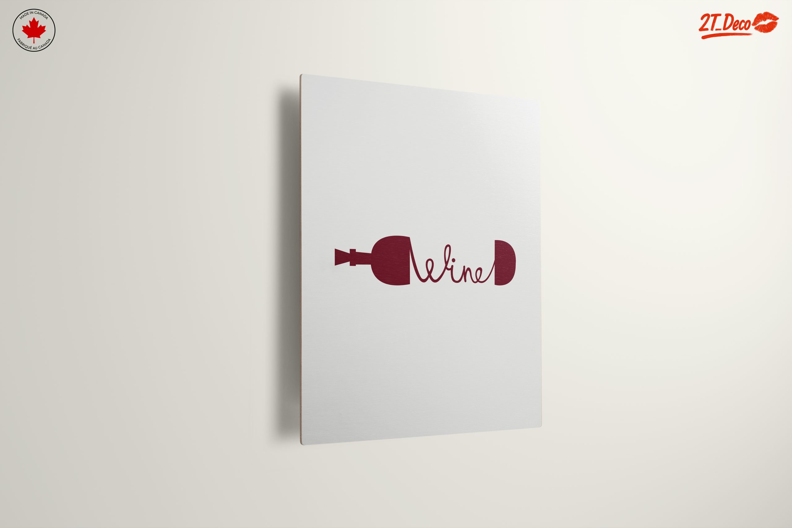 Stylish Wine Themed Art for Home - Image 13