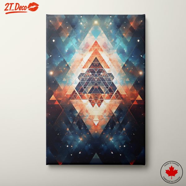 Celestial Geometric Abstract Art