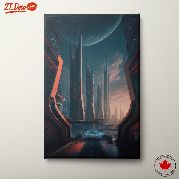 Futuristic Cityscape with Stunning Architecture