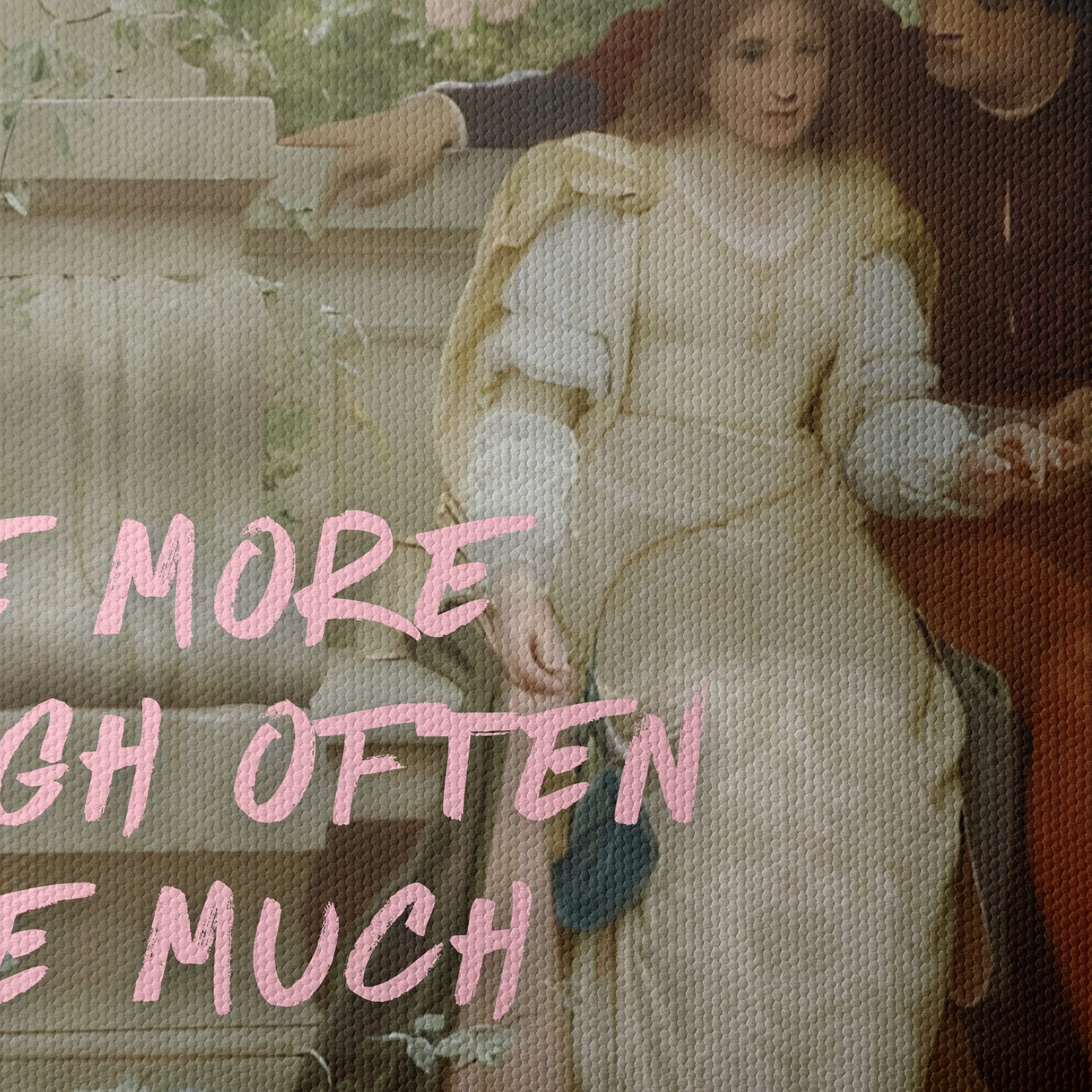 Live More, Laugh Often, Love Much Quote Art - Image 4
