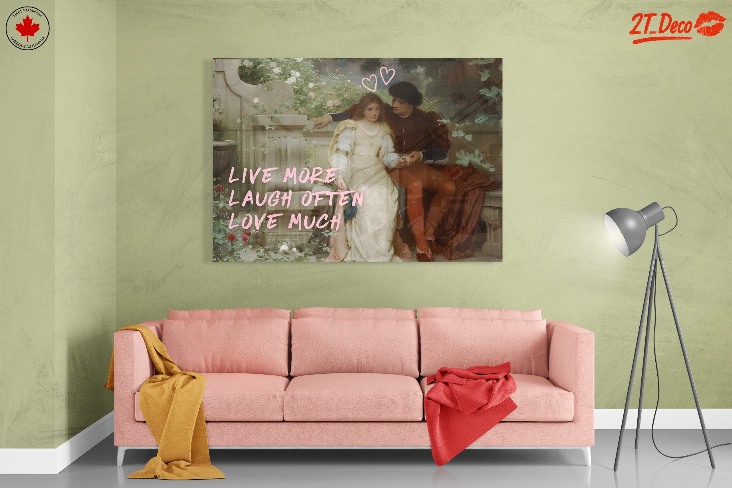 Live More, Laugh Often, Love Much Quote Art - Image 7