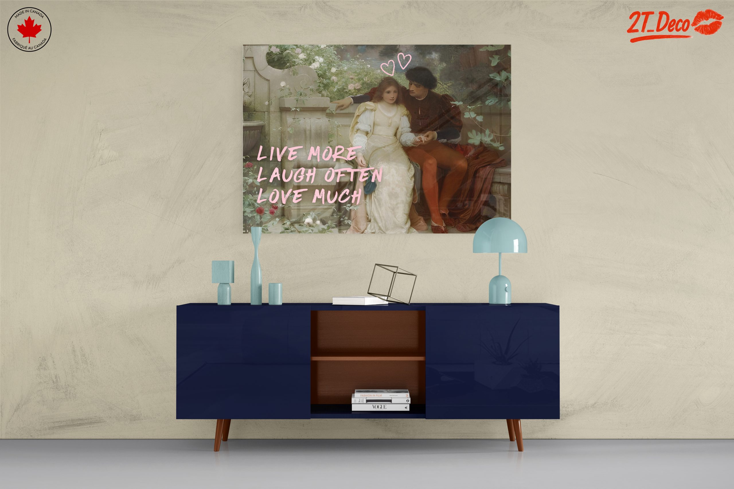 Live More, Laugh Often, Love Much Quote Art - Image 8