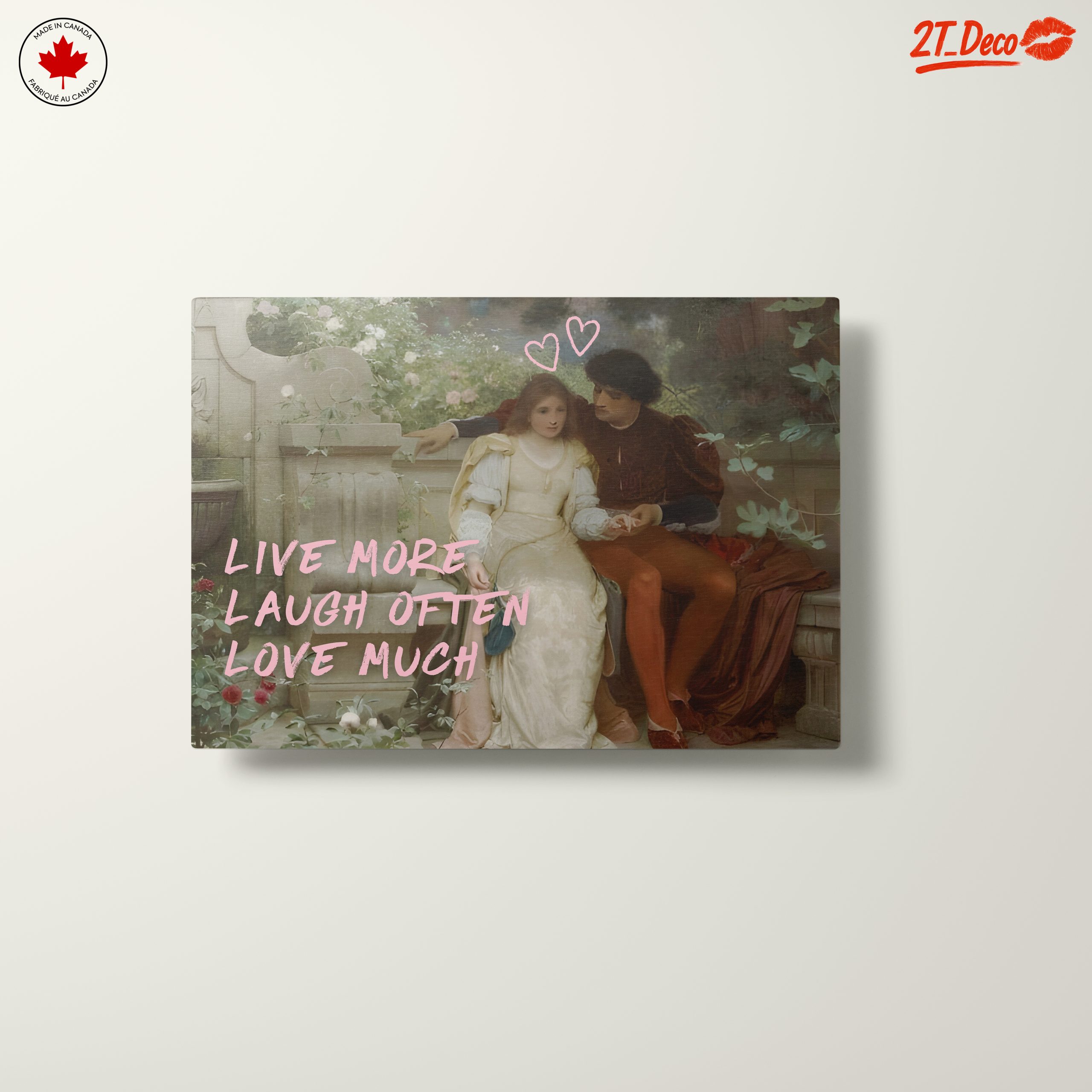Live More, Laugh Often, Love Much Quote Art - Image 10