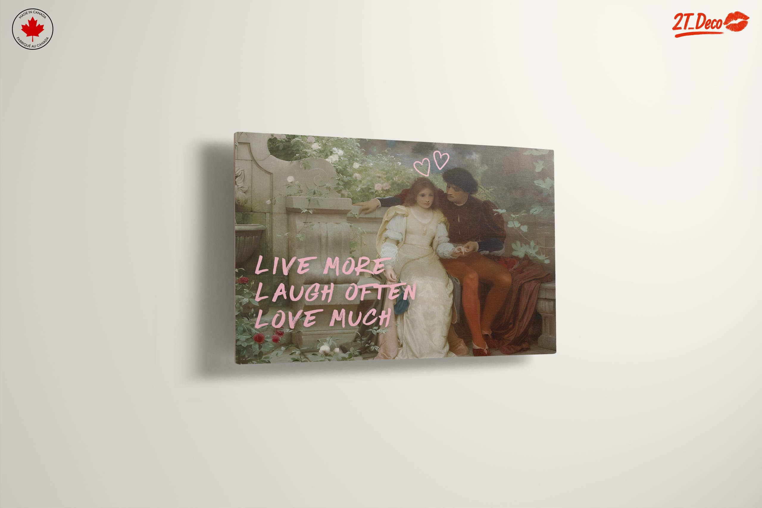 Live More, Laugh Often, Love Much Quote Art - Image 13