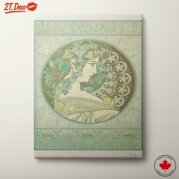 Alphonse Mucha Vintage Art Nouveau Piece