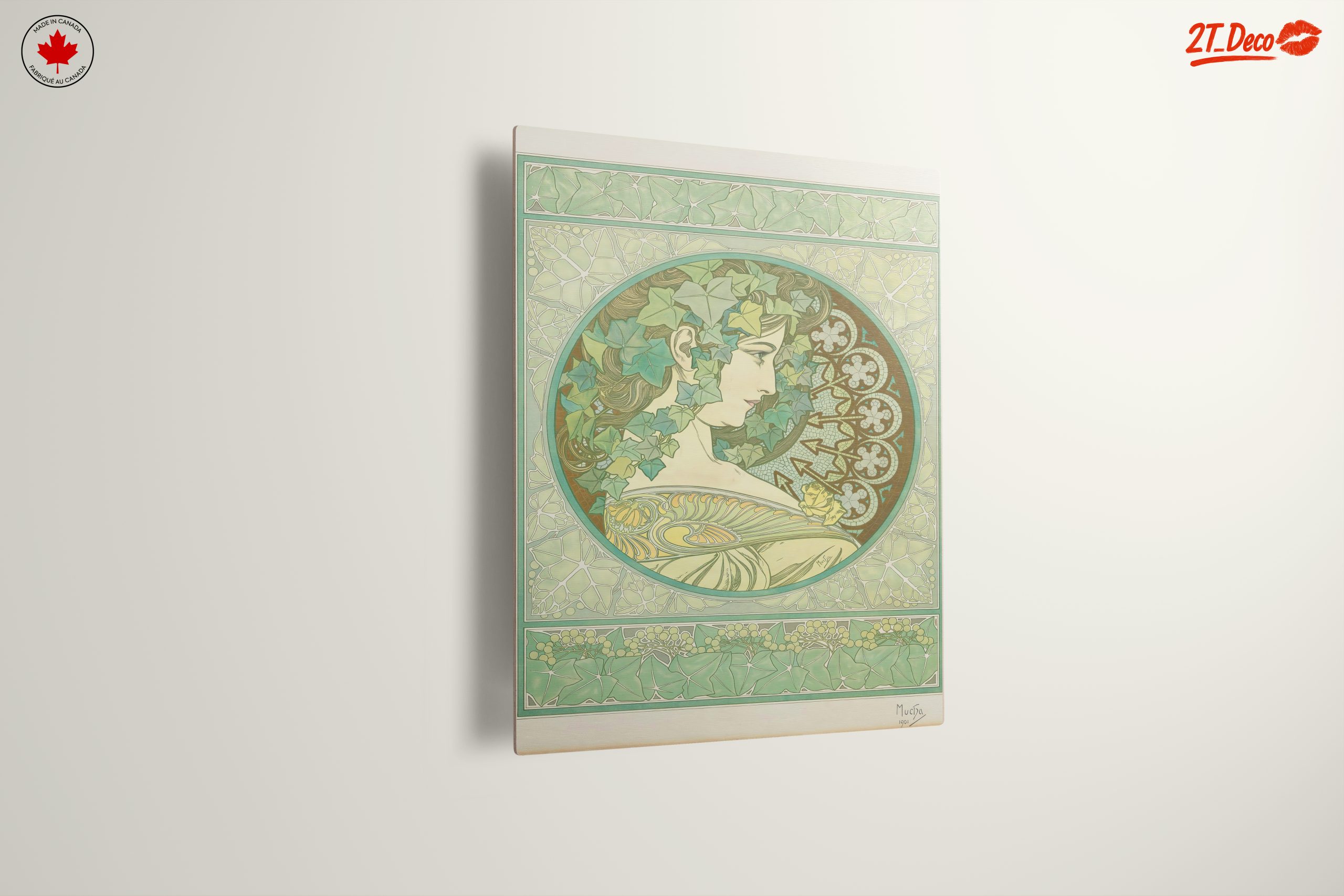 Alphonse Mucha Vintage Art Nouveau Piece - Image 13