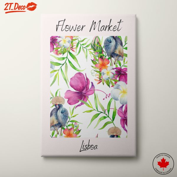 Vibrant Floral Arrangement Art of Lisbon