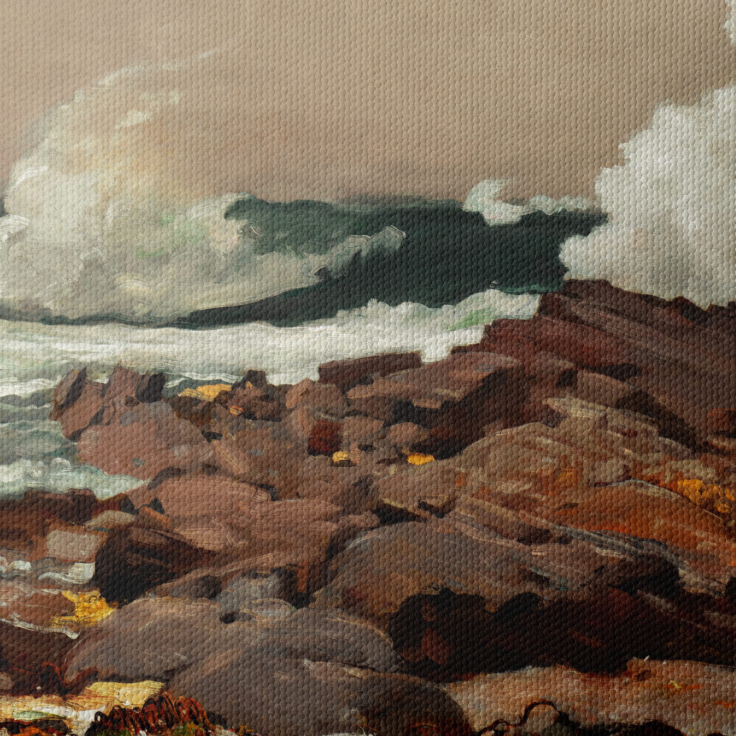 Dynamic Abstract Marine Waves Art - Image 4