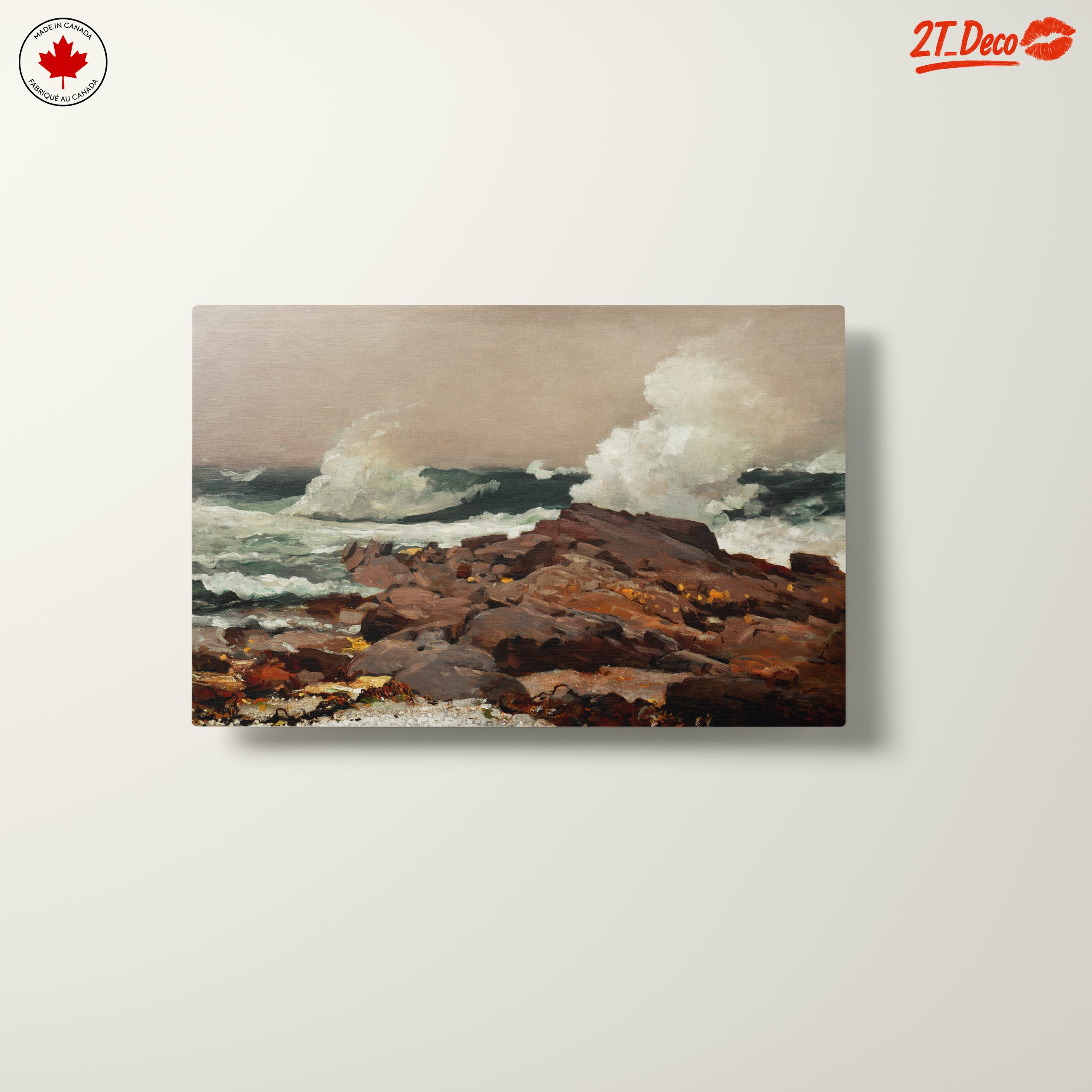 Dynamic Abstract Marine Waves Art - Image 10