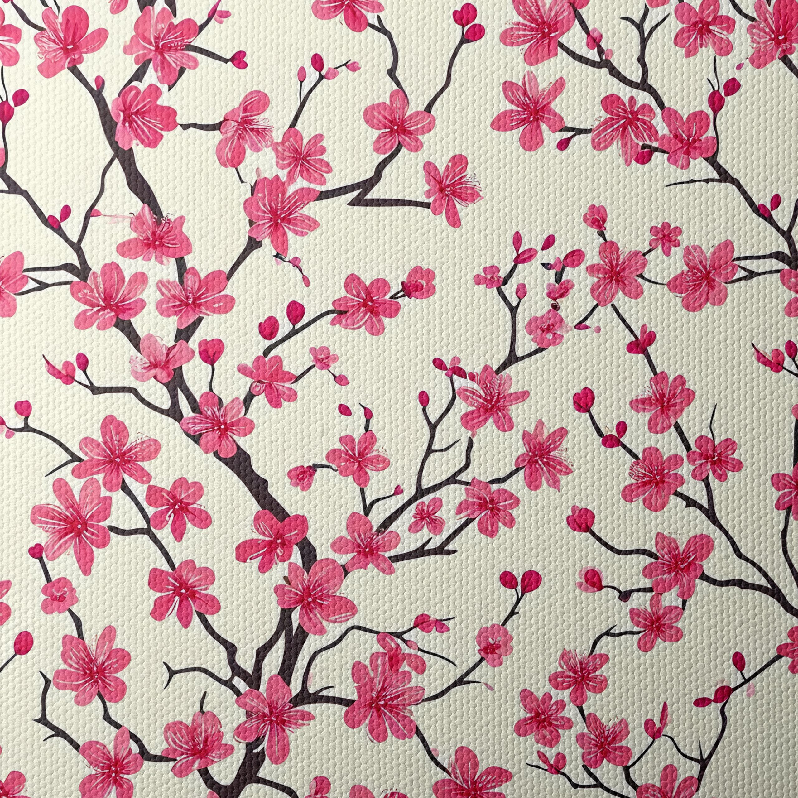 Flower Market Artwork Featuring Cherry Blossoms - Image 4