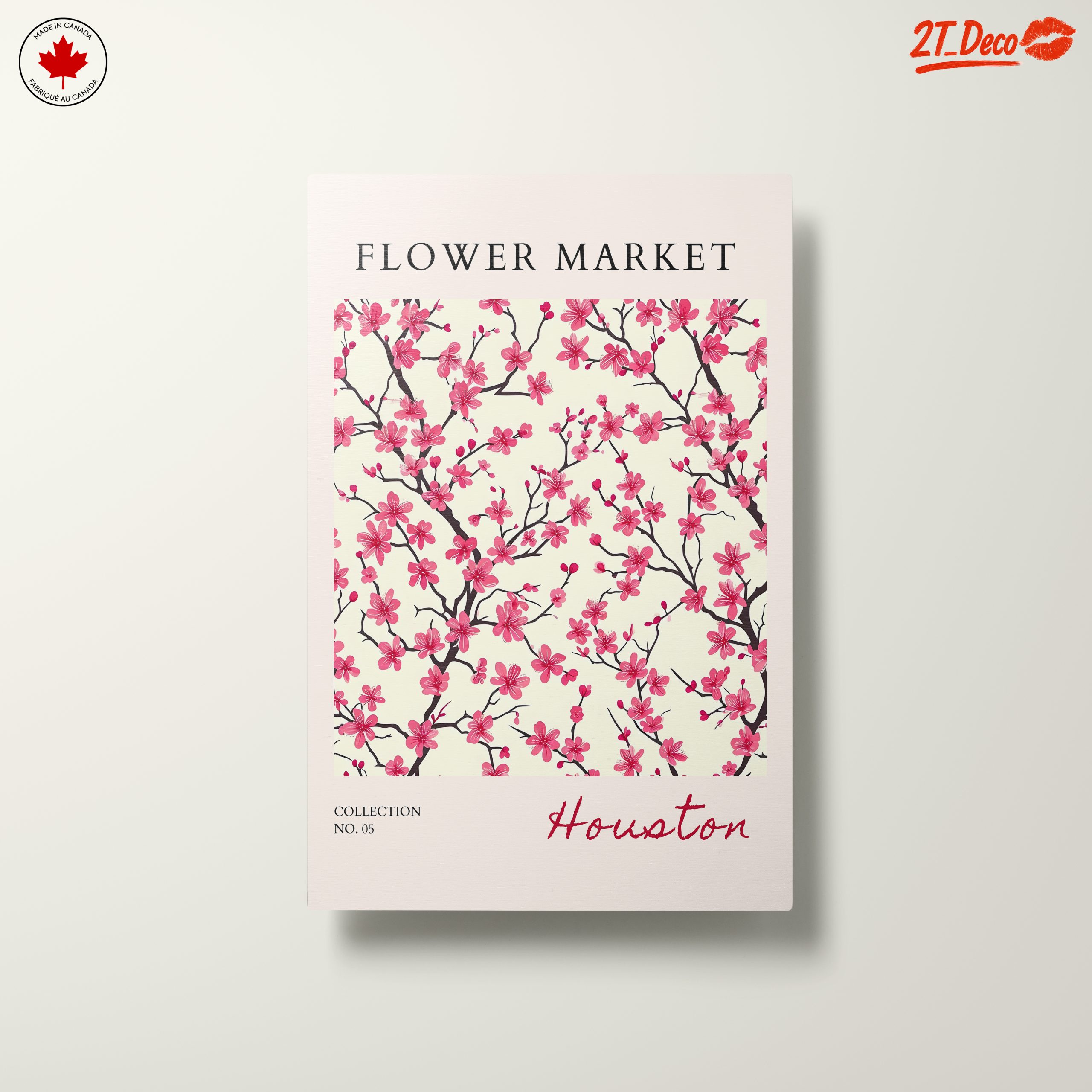 Flower Market Artwork Featuring Cherry Blossoms - Image 10